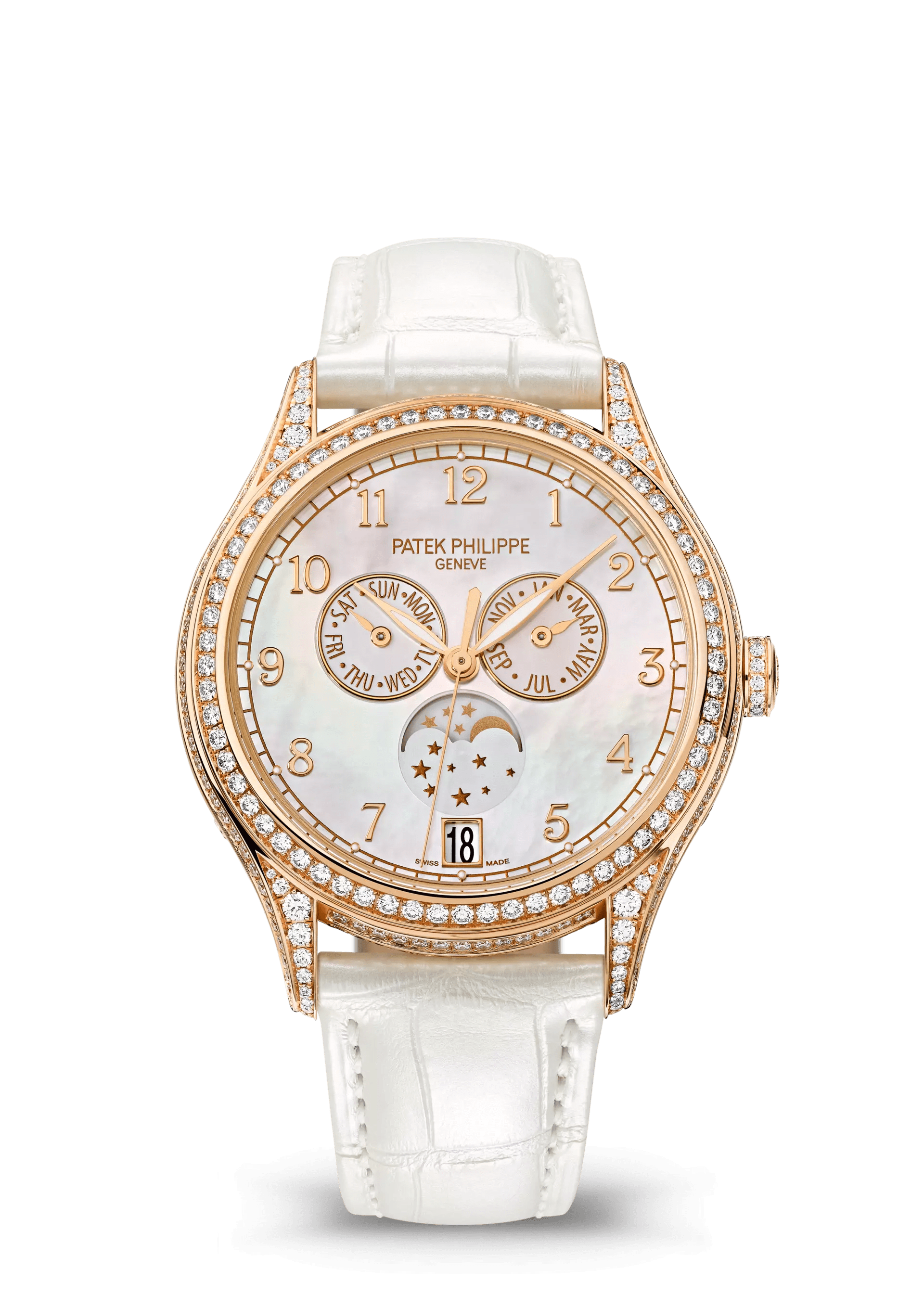 Patek Philippe Annual Calendar 4948 Rose Gold Mother Of Pearl, Referentie 4948R-001
