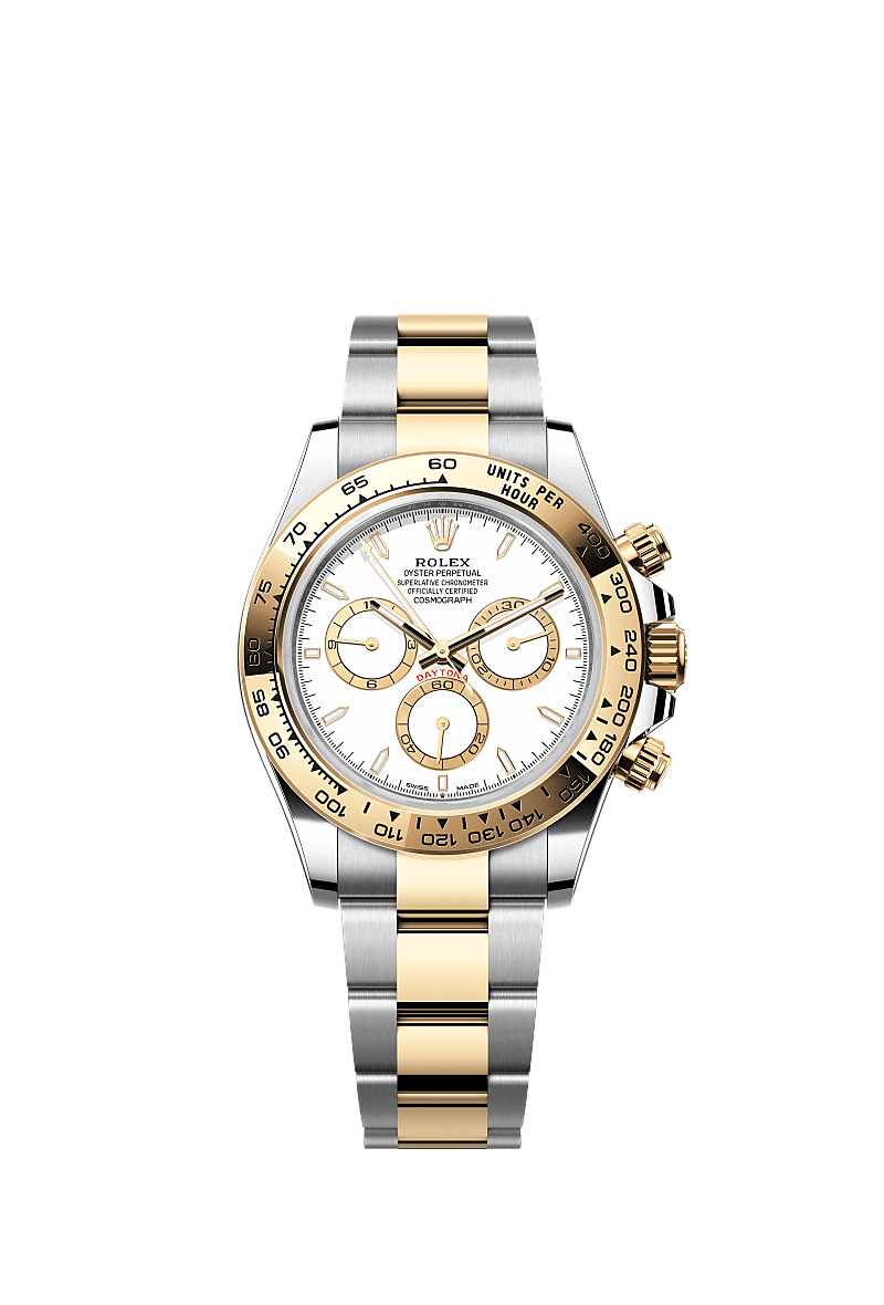 Rolex 126503 Cosmograph Daytona Stainless Steel Yellow Gold White Oyster, Referentie 126503-0001